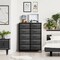 Sorbus Dresser with 10 Drawers - Storage Unit Organizer Chest for Clothes - Bedroom, Room, Nursery, & Closet - Steel Frame, Wood Top & Handles, and Easy Pull Fabric Bins